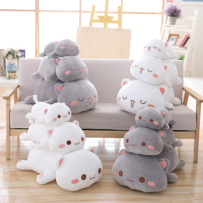 Kawaii Cat Plush Toys-0