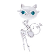 cat opal brooch - Memoriex 