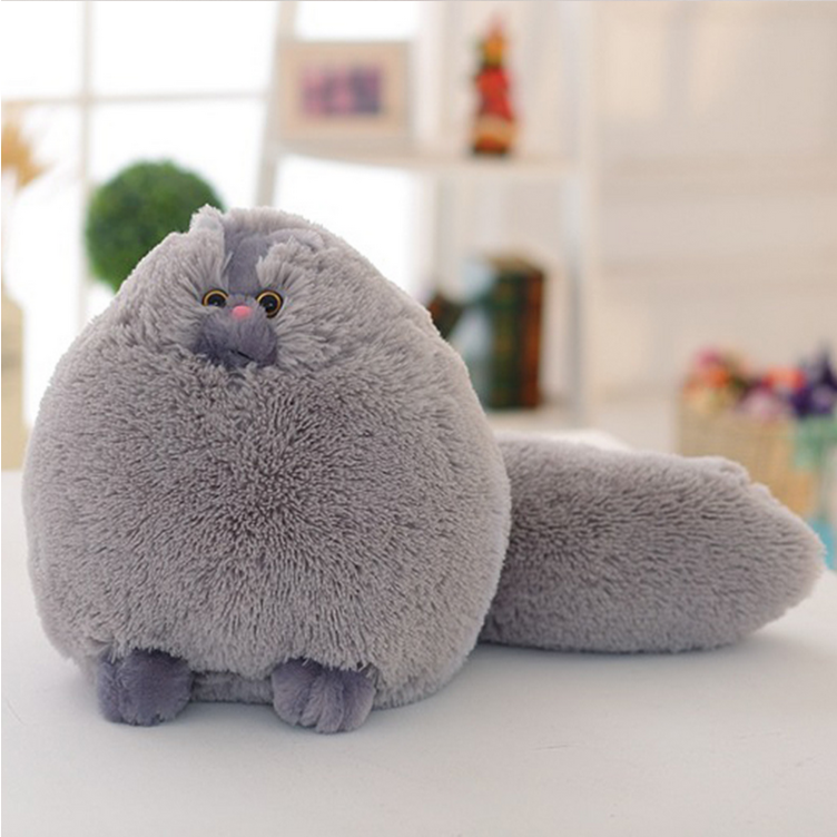 Fluffy Cat Plush Toy-1