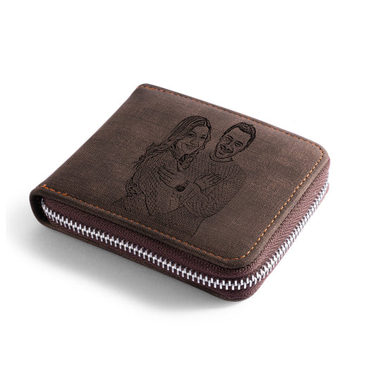 Custom Photo Men Wallet-0