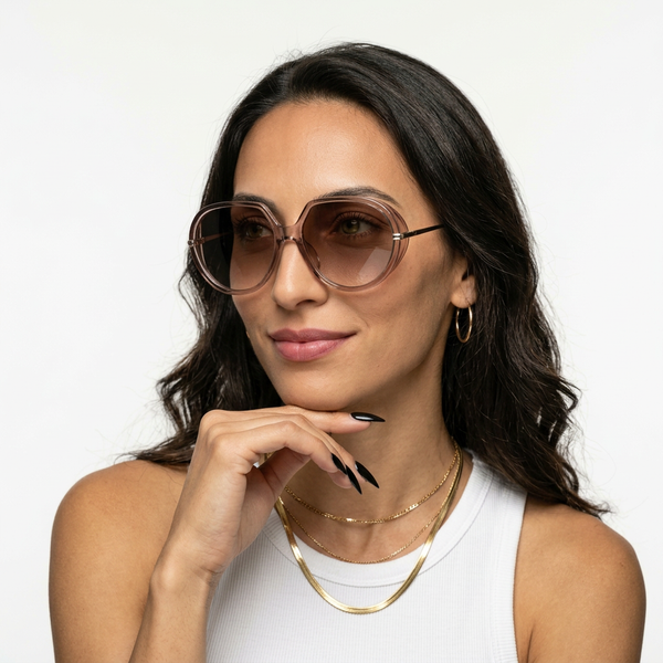 Adventurous Oversized Round Sunglasses-0