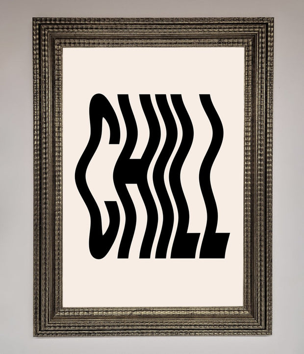 Chill Beige Framed Poster-10