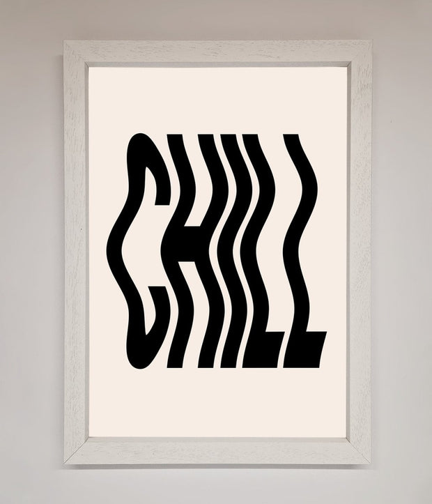 Chill Beige Framed Poster-2