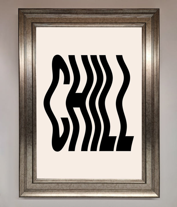 Chill Beige Framed Poster-14