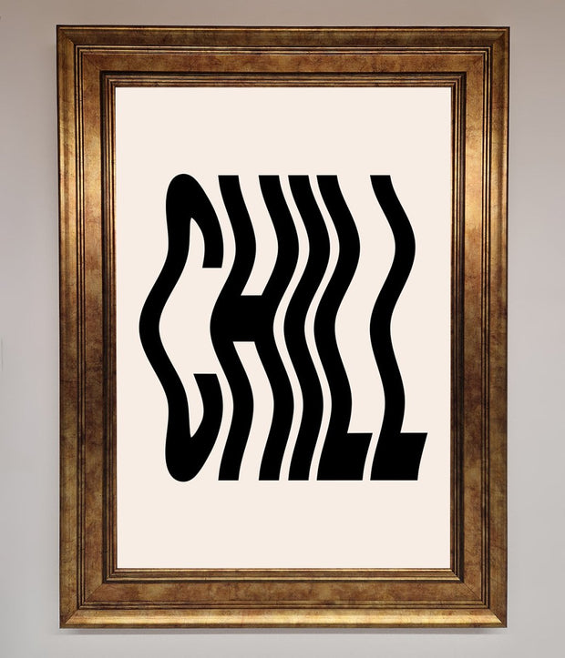 Chill Beige Framed Poster-12