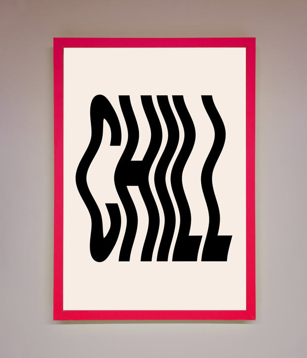 Chill Beige Framed Poster-0