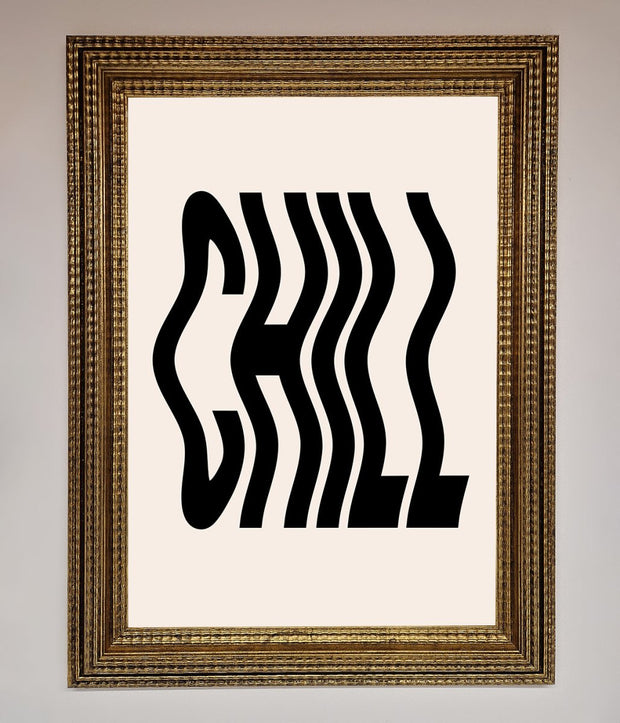 Chill Beige Framed Poster-9