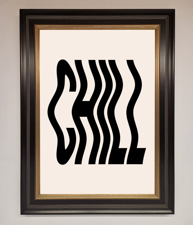 Chill Beige Framed Poster-17