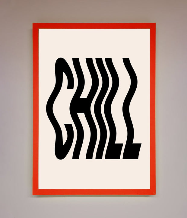 Chill Beige Framed Poster-6