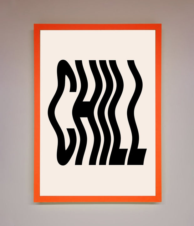 Chill Beige Framed Poster-5