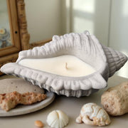 Conch Candle – Amber & Rock Salt-1