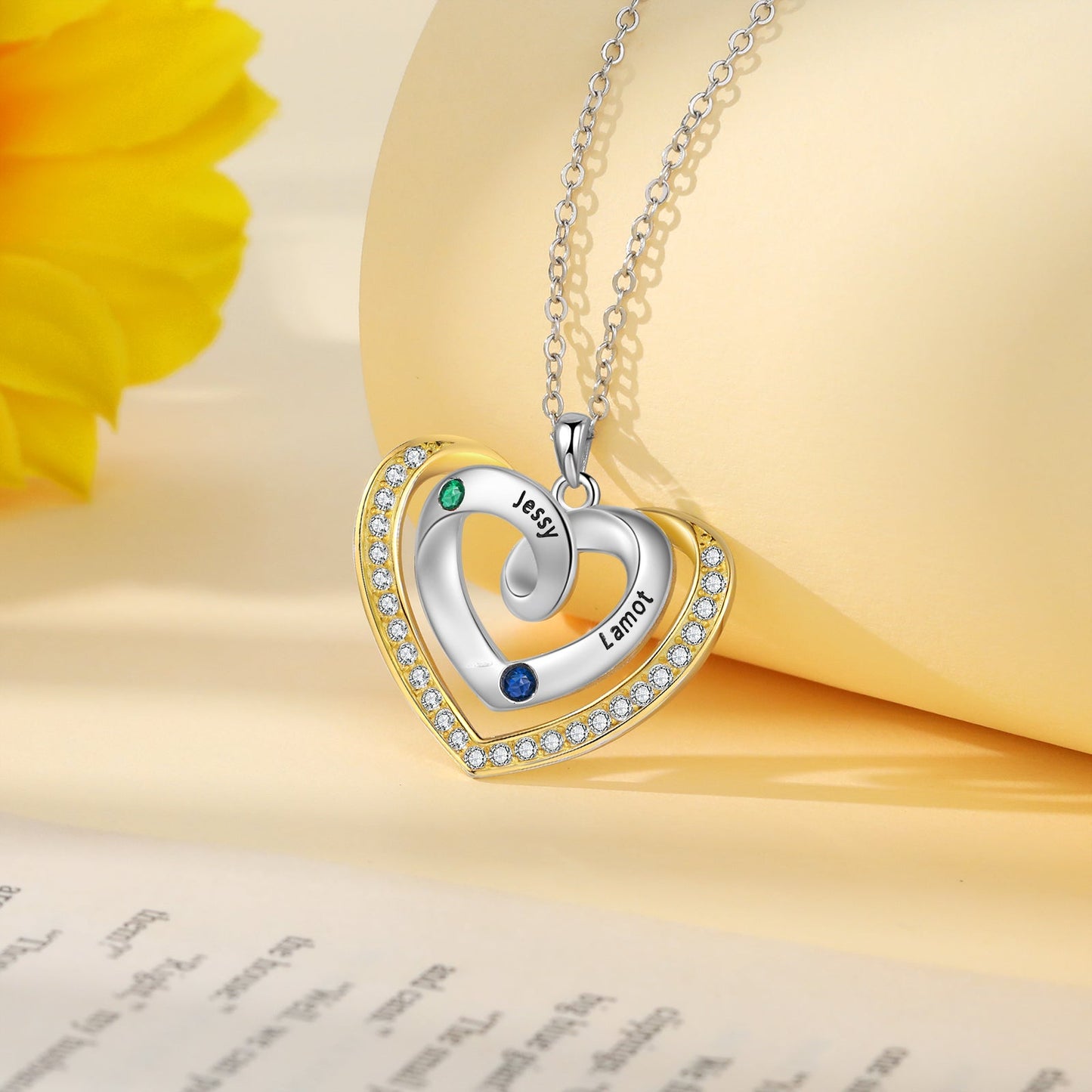 Birthstone Necklace-4