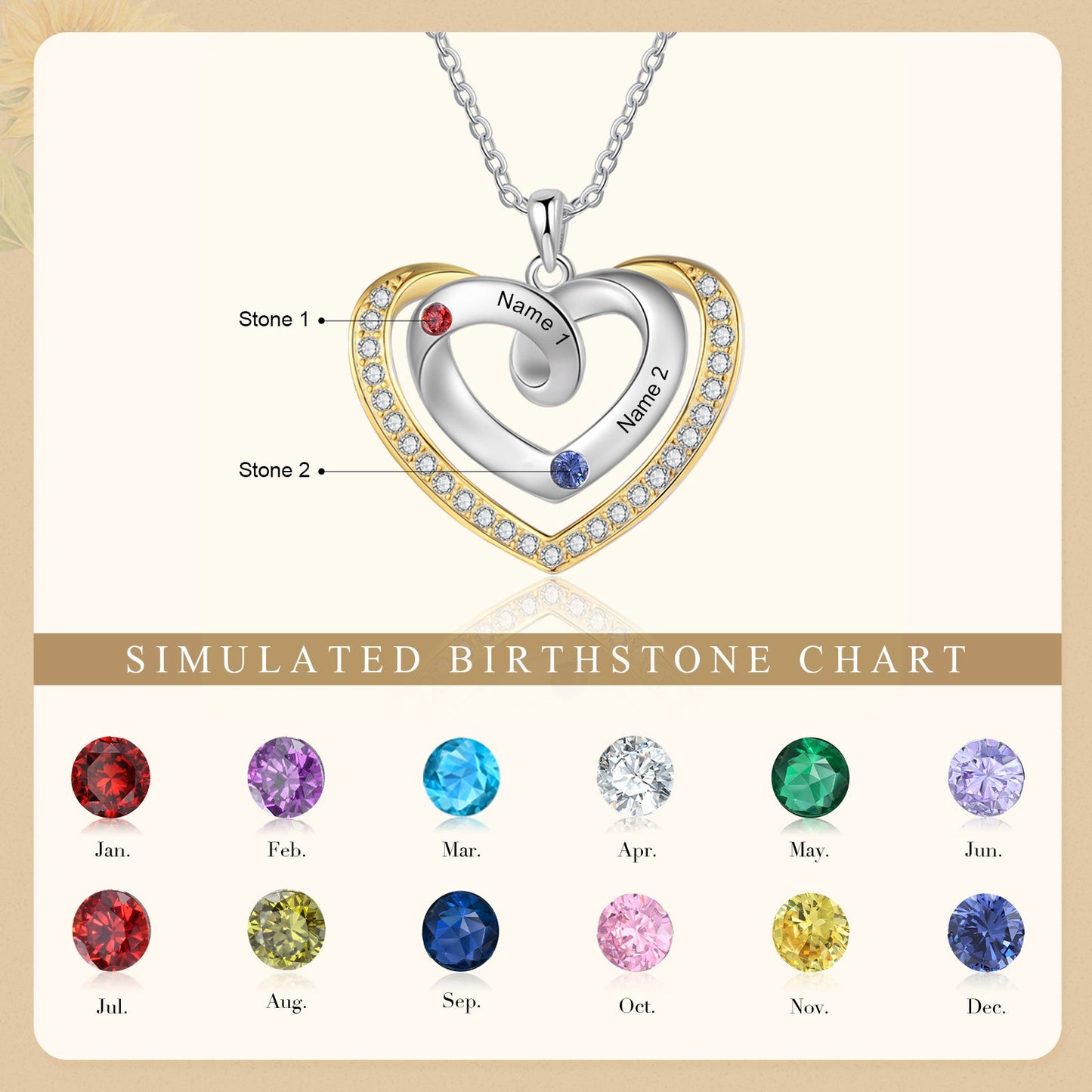 Birthstone Necklace-5