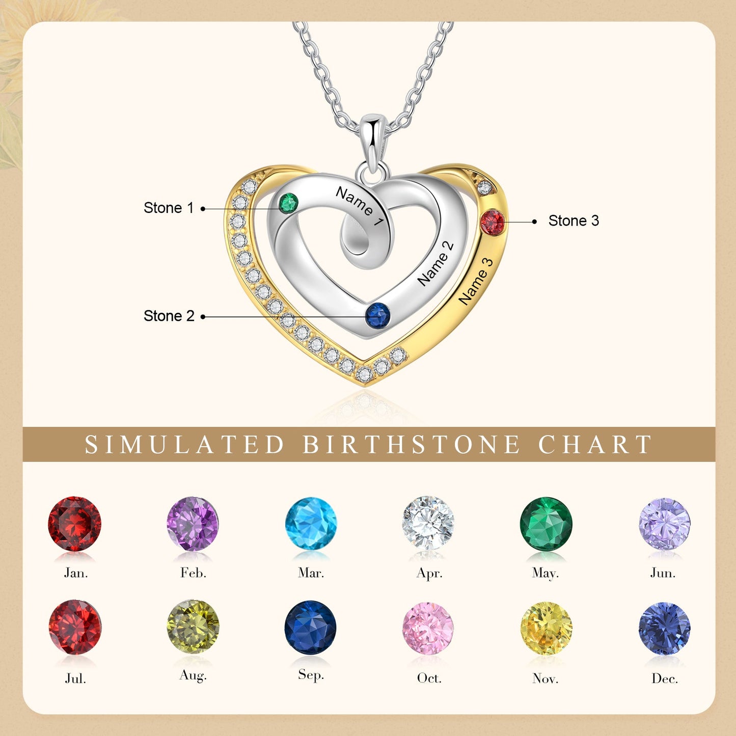 Birthstone Necklace-6