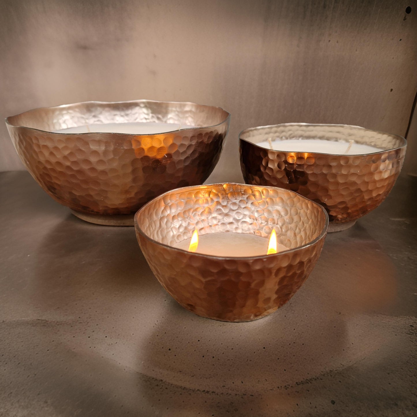 Multi-Wick Fragranced Copper Candles-4