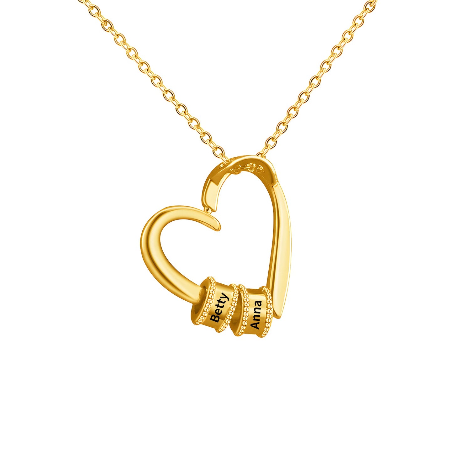 Mother's Day Heart Shape Necklace-0