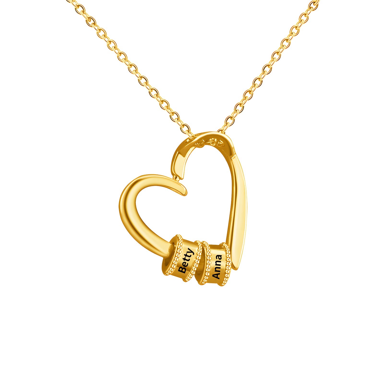 Mother's Day Heart Shape Necklace-0