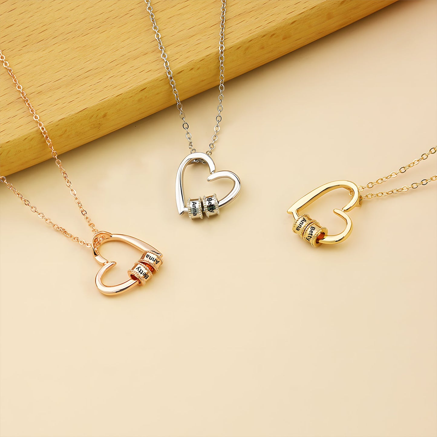 Mother's Day Heart Shape Necklace-1