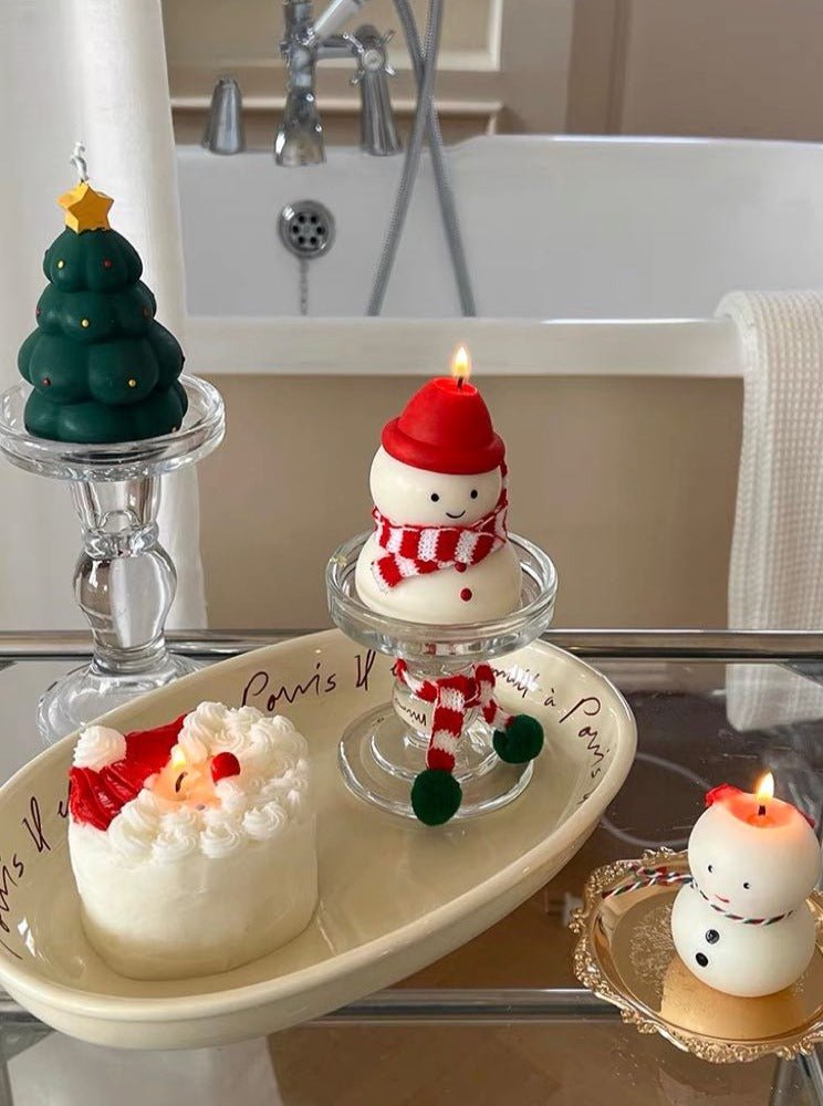 Cute Christmas Decorative Soy Wax Candles Set of 4 Pcs ( $17.5 Each )-2