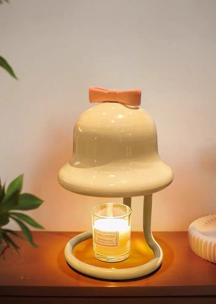 Cute Whimsical Bell Candle Warmer Lamp For Large Candles-3