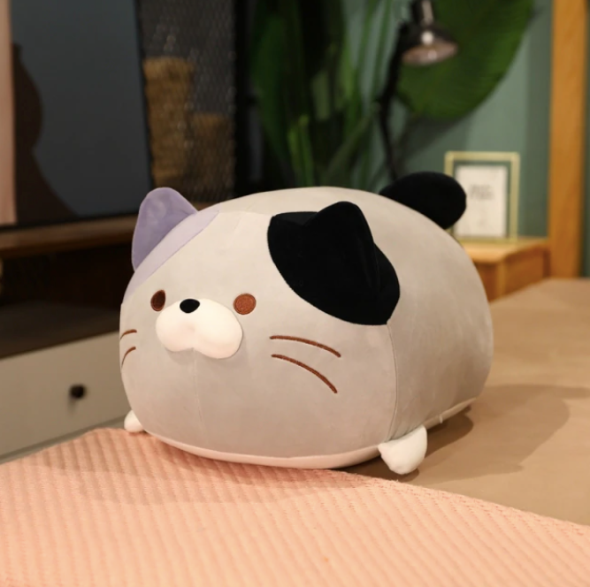 Fat Cat Pillow Plush Toy-1