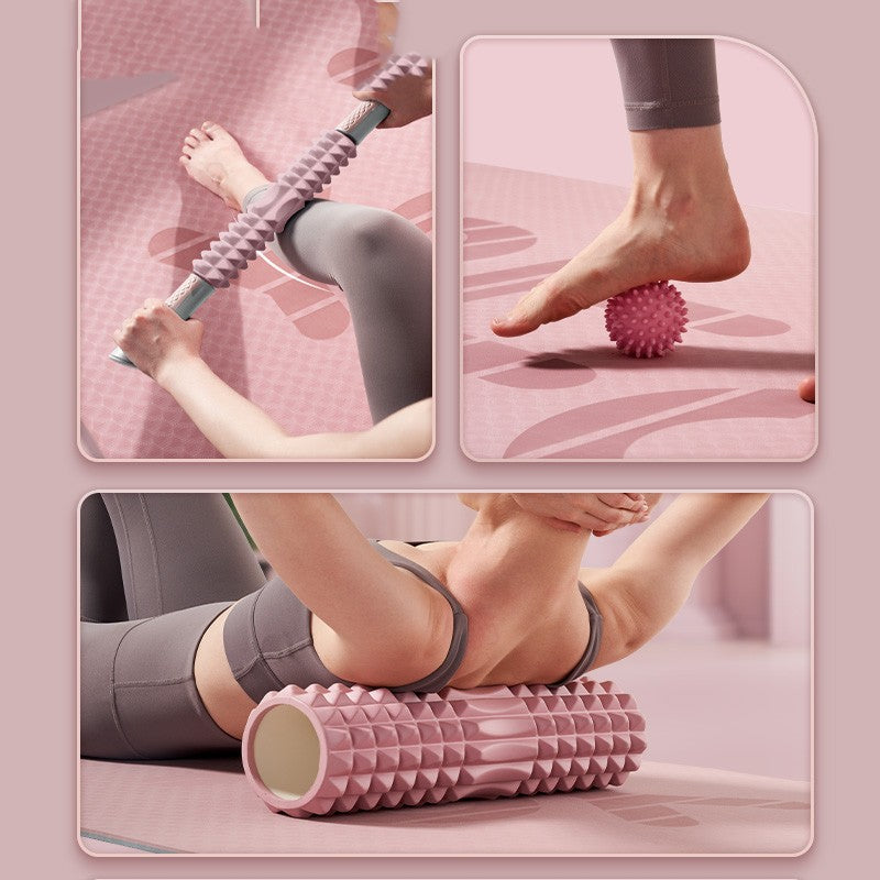 Foam Shaft Roller Mace Yoga Supplies Massage Shaft Yoga Post - Memoriex 