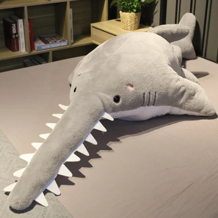 Big Teeth Shark Plush Toy-1