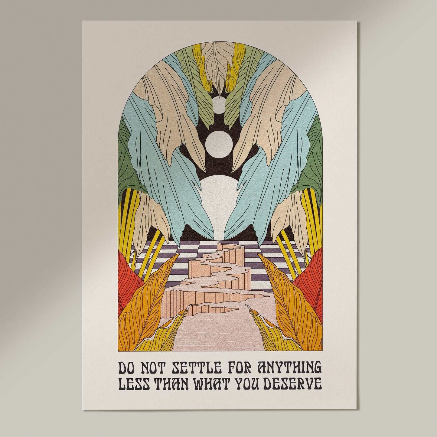 Don't Settle Celestial Art Print-3