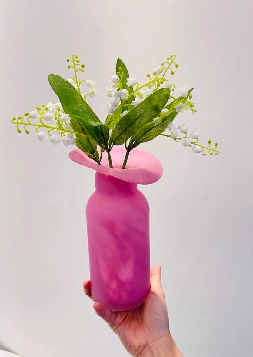 Contemporary Decorative Blooming Vase - Whimsical Eclectic Centerpiece Vases for Wedding & Dinner Party-5