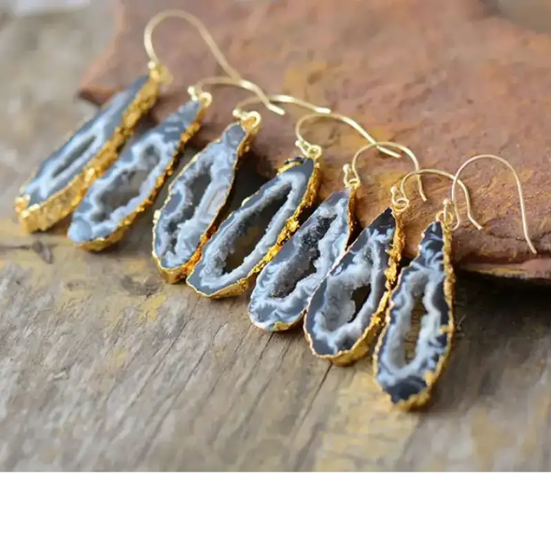 Druzy Earrings-4