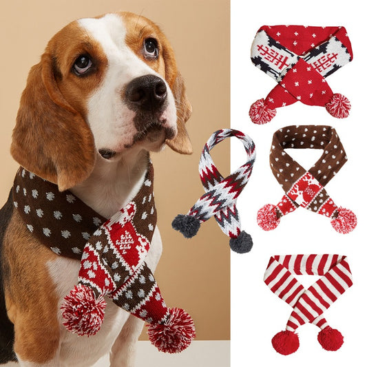 Keep Your Pet Warm and Stylish with Our Christmas Pet Scarves - Memoriex 