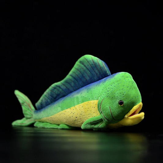 Lifelike Dolphin Fish Plush Toy-0