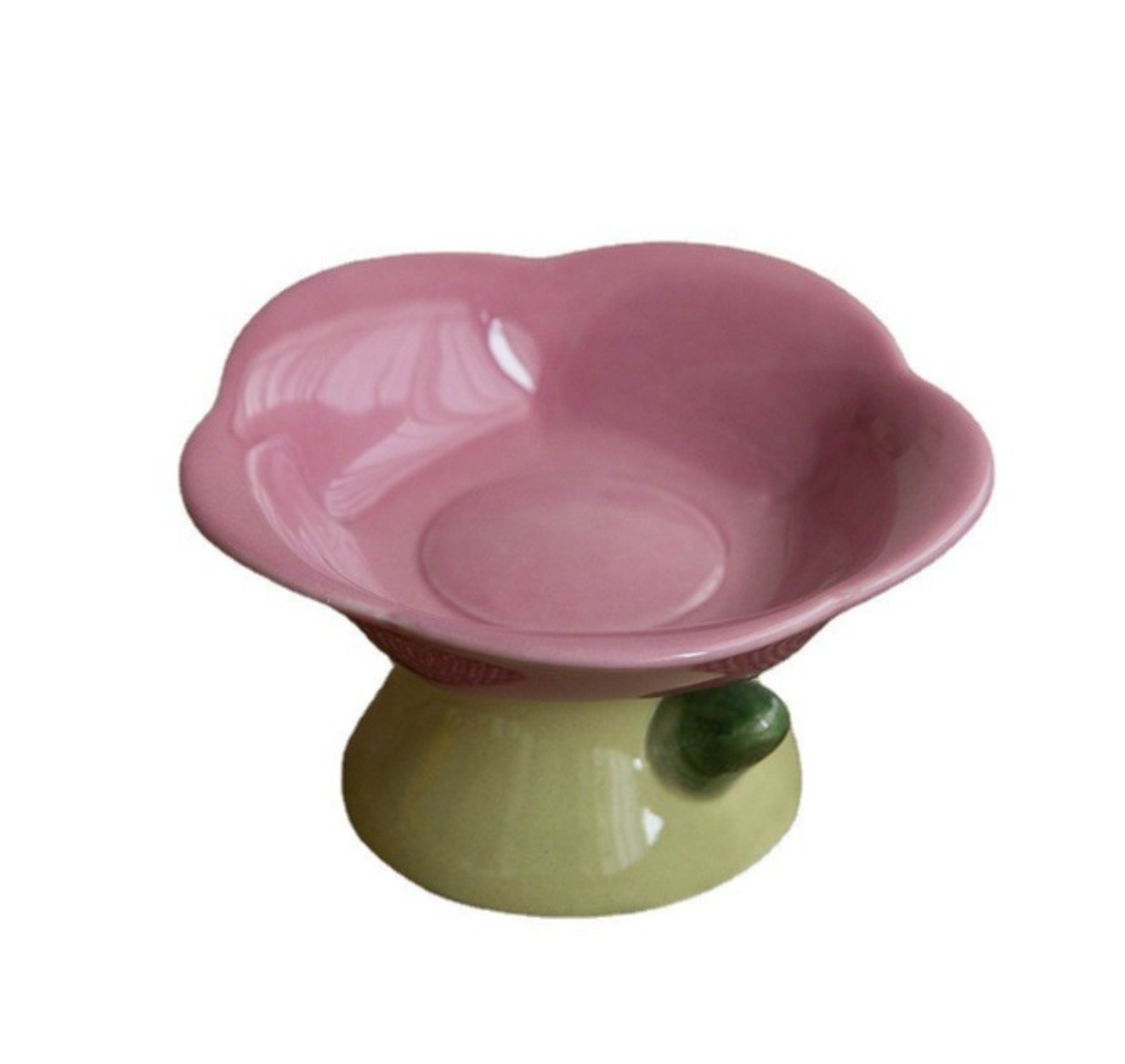 Flower Shape Pet Food Bowl-4