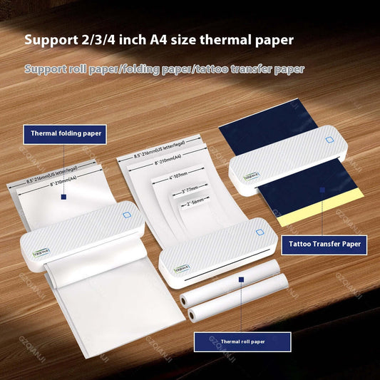 Wireless Thermal Printer for Home or Office - Memoriex