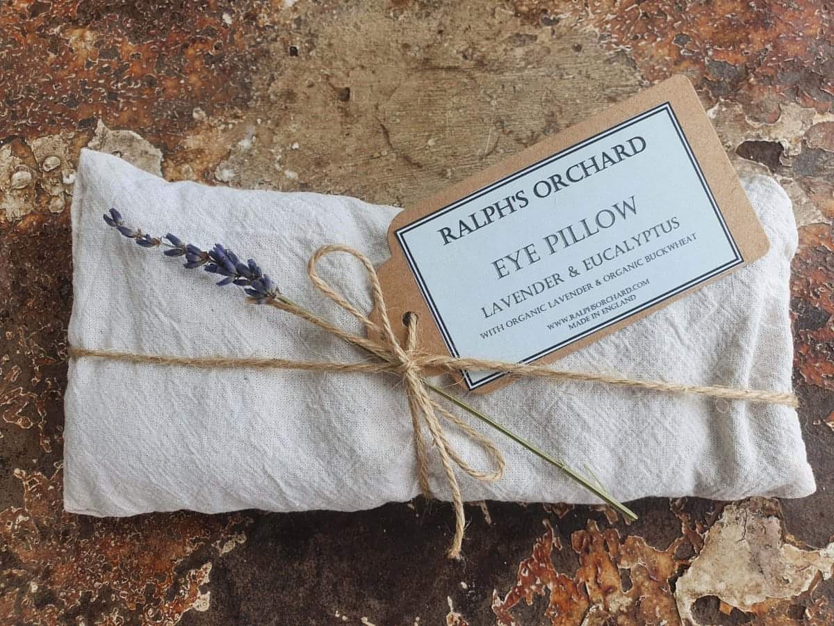 Organic Lavender Aromatherapy Eye Pillow-1