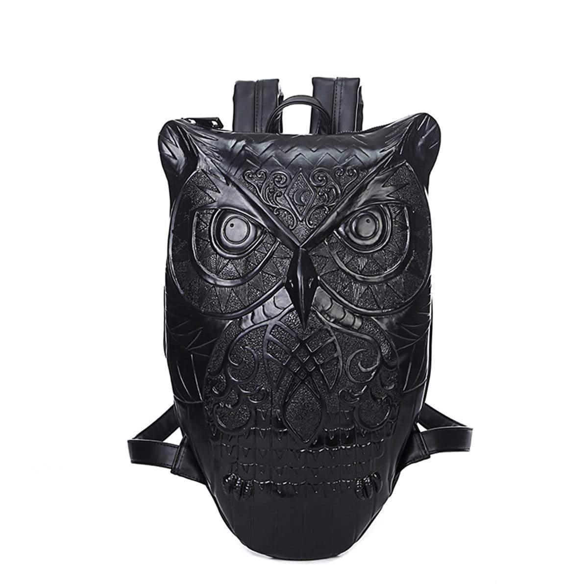 Fashion 3D Backpack Owl Backpack 3D Owl Laptop Computer Handbags Knapsack-4