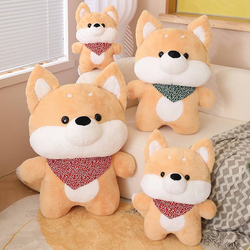 Husky Shiba Kawaii Dog Plush-1