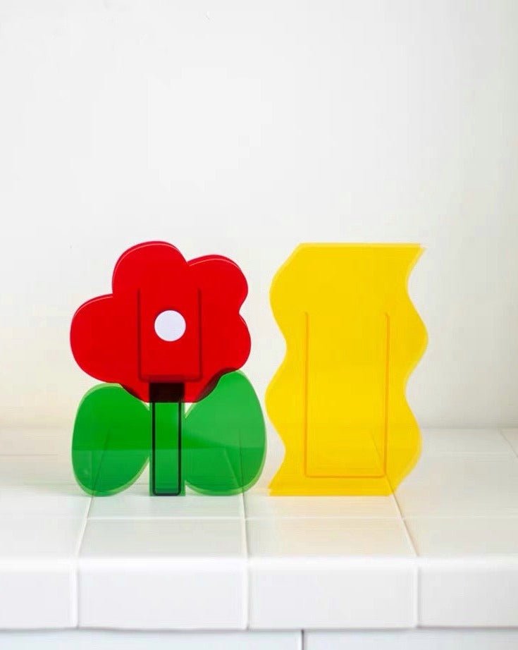 Creative Acrylic Decorative Flower Vase | Modern Home Decor-1