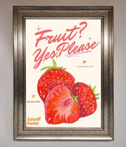 Fruit Yes Please Framed Poster-5