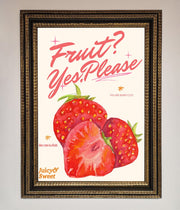 Fruit Yes Please Framed Poster-18