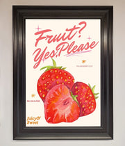 Fruit Yes Please Framed Poster-6