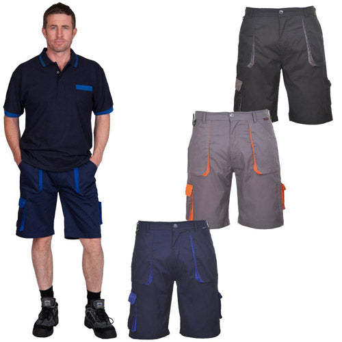 Portwest TEXO Contrast Cargo Shorts TX14-0