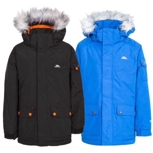 Trespass Boys Holsey Waterproof Parka Jacket-0