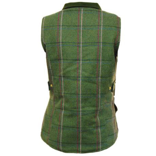 Ladies Game Ruby/Abby Tweed Gilet-6