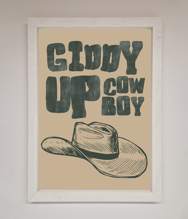Giddy Up Framed Poster-1