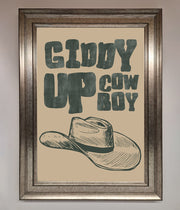 Giddy Up Framed Poster-5