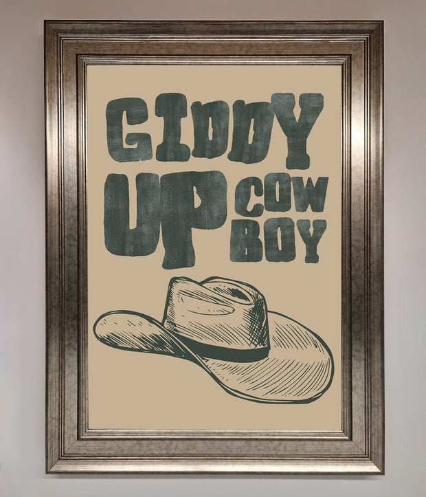 Giddy Up Framed Poster-5