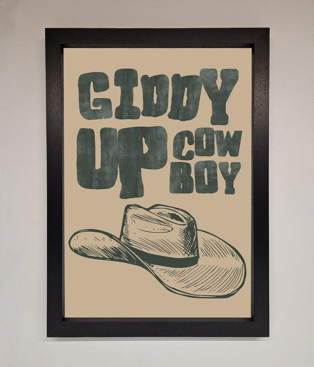 Giddy Up Framed Poster-0