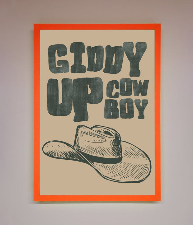 Giddy Up Framed Poster-10