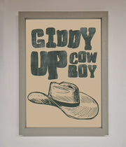 Giddy Up Framed Poster-2